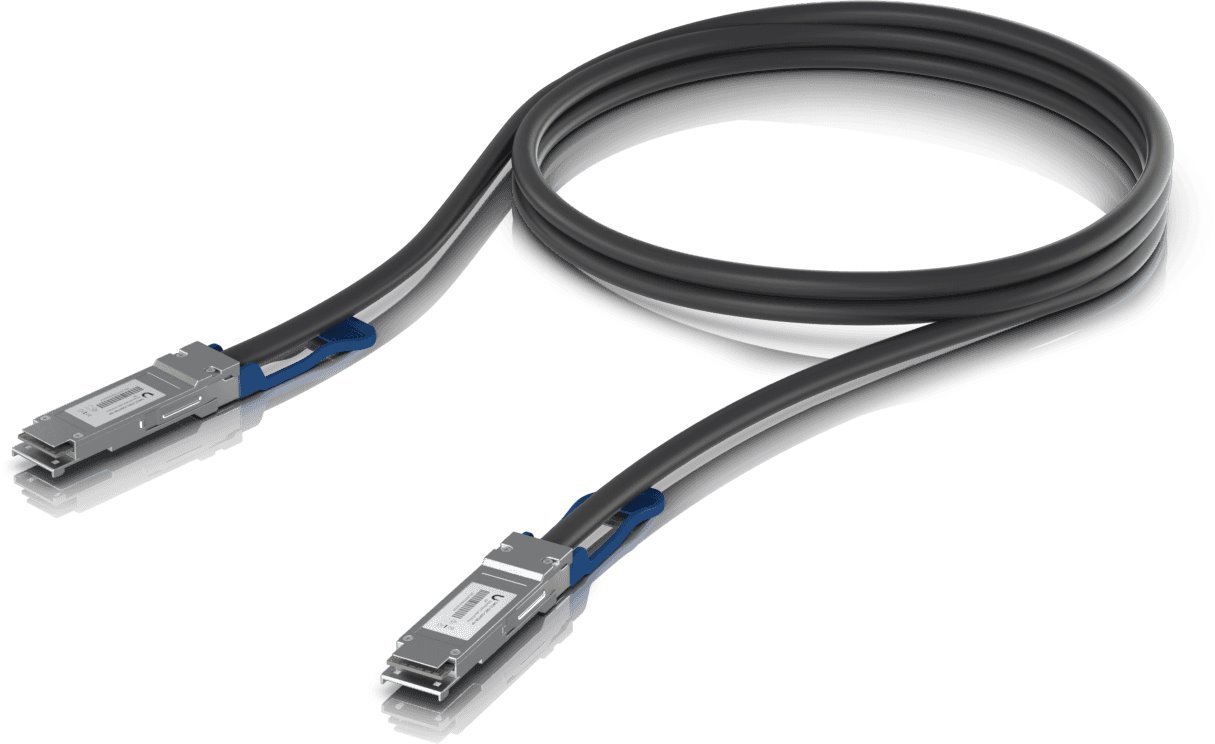Ubiquiti QSFP28 DAC cable, 100 Gbps, 1m, 10 pack