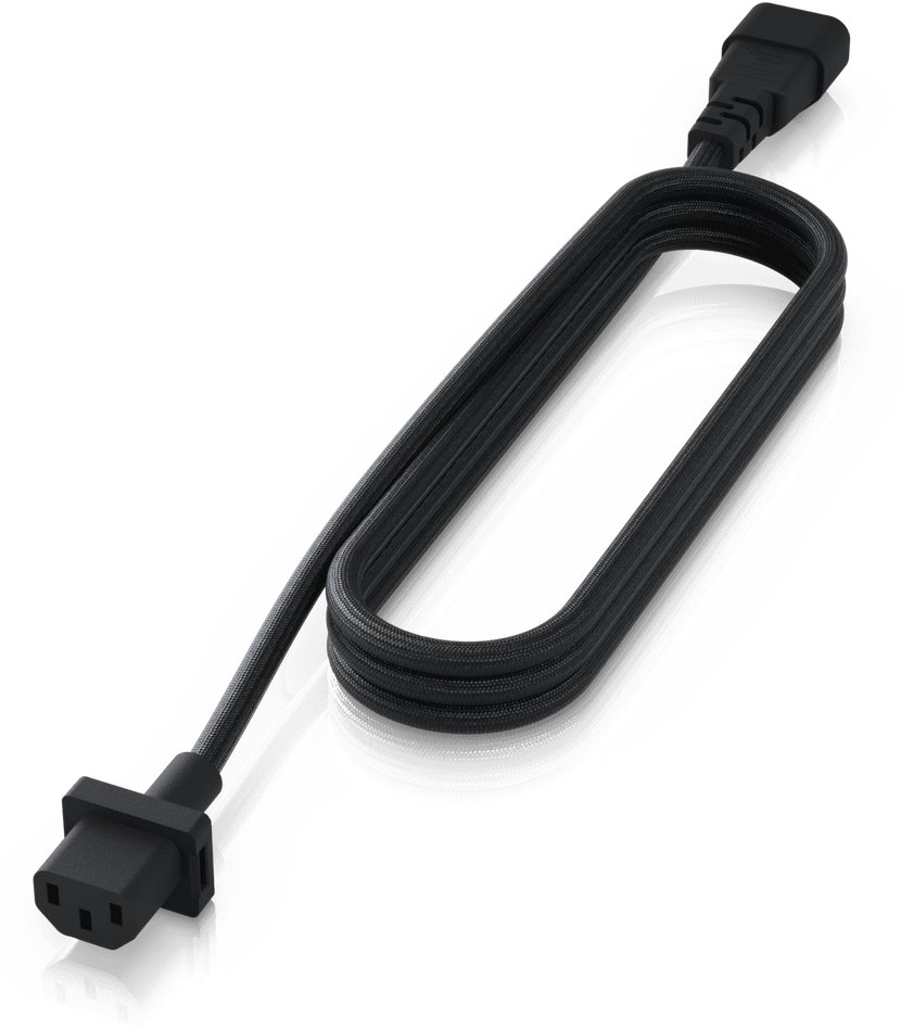 Ubiquiti C13-C14 braided power cable, 1.8m