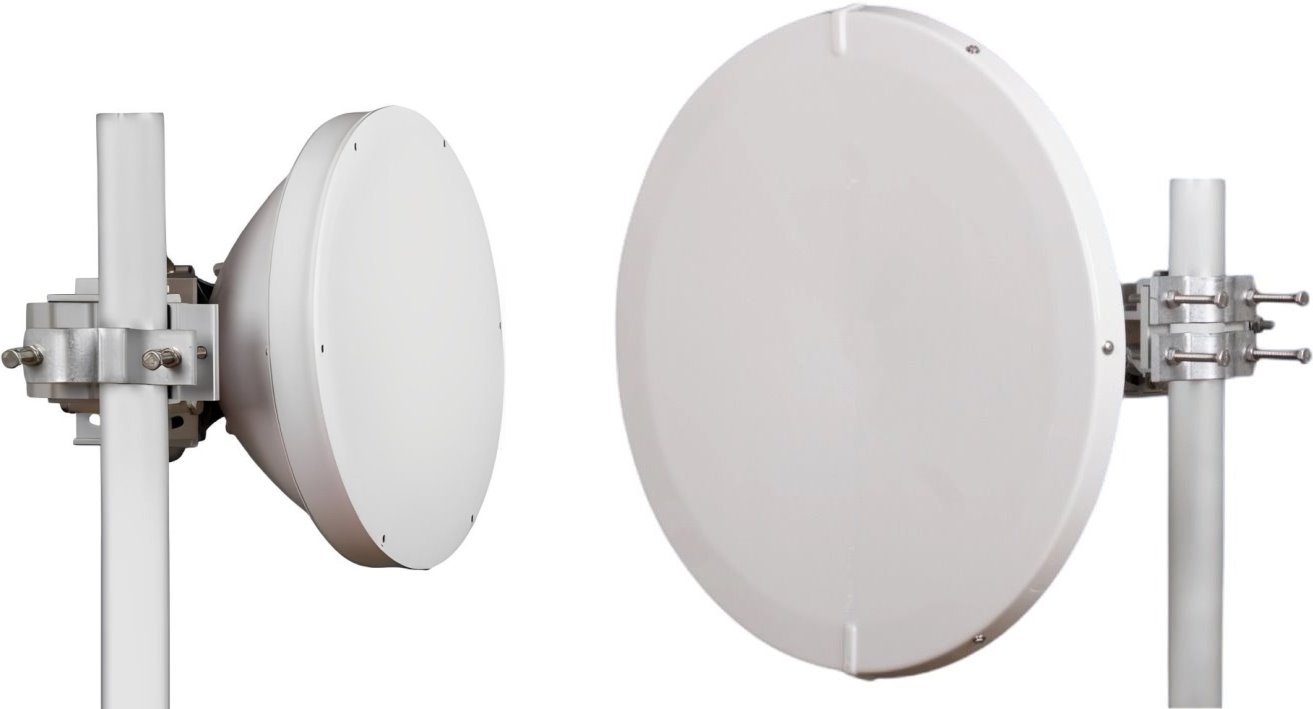 NEC iPASOLINK EX Wireless 80 GHz link, 2 Gbps, 68cm + 40cm antenna