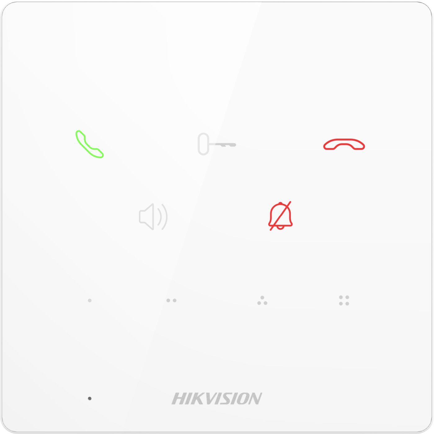 Hikvision DS-KH6000-E1/White, IP intercom without screen, white