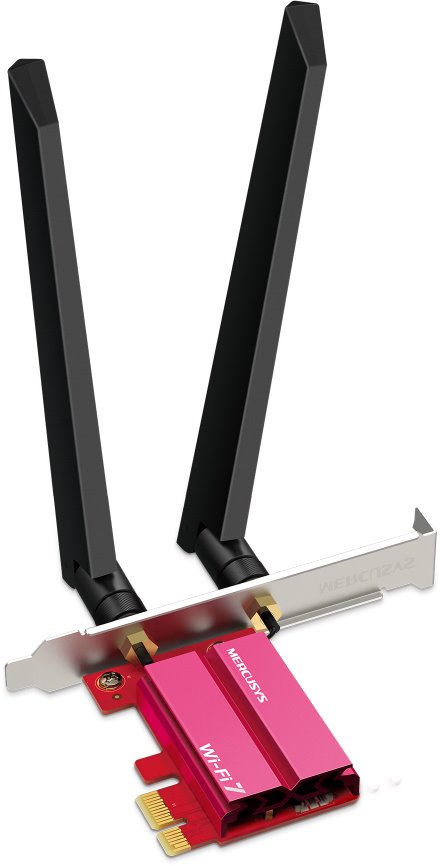MERCUSYS MA47BE Tri-Band Wi-Fi 7 and Bluetooth PCI Express adapter