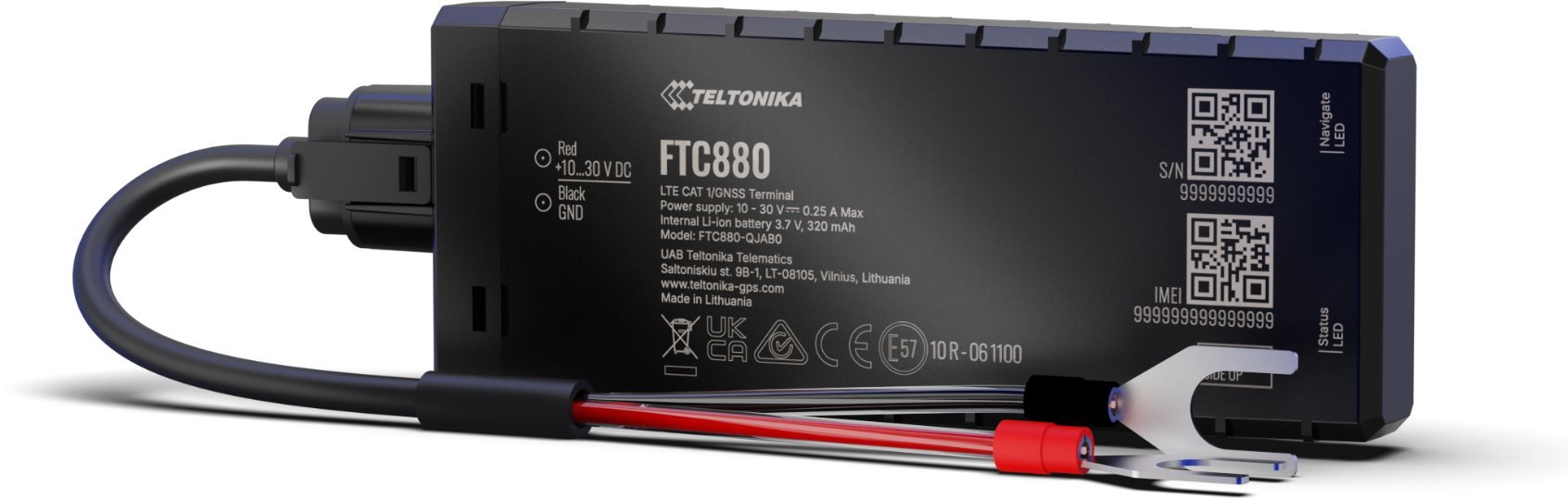 Teltonika Telematics FTM880, GPS tracker with 4G LTE Cat M1