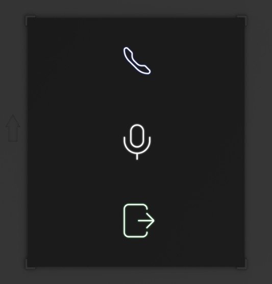 Hikvision DS-KD-IN Indicator module for IP intercom status