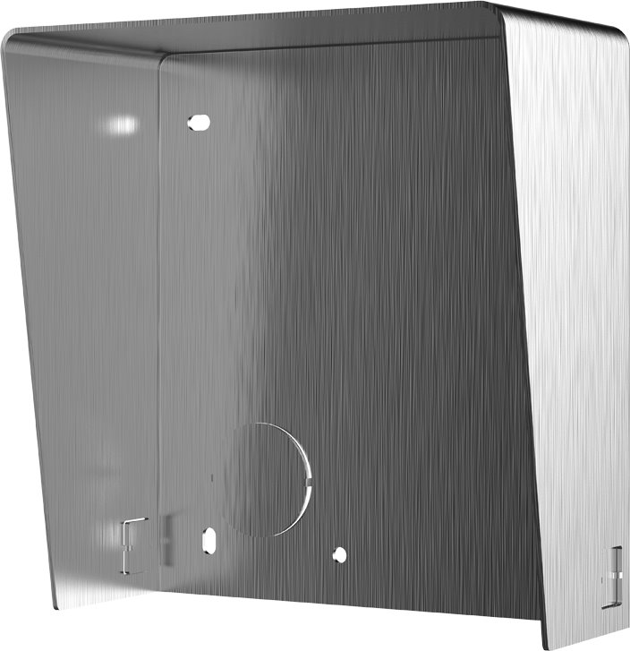 Hikvision DS-KABD8003-RS1/S Wall mount protective shield for 1-module Intercom, stainless steel
