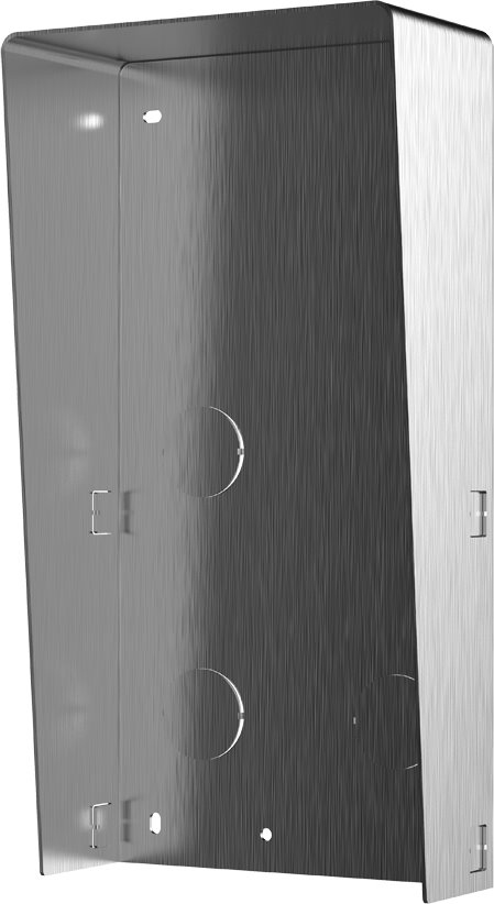 Hikvision DS-KABD8003-RS2/S Wall mount protective shield for 2-module Intercom, stainless steel