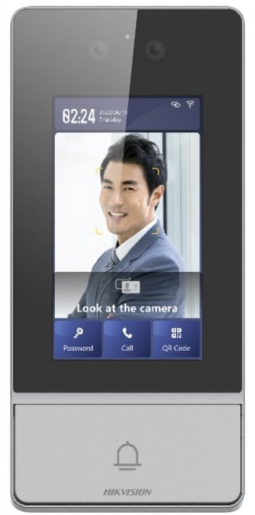 Hikvision DS-KV9503-WBE1, IP Intercom with Face Recognition, Mifare Reader, and WiFi