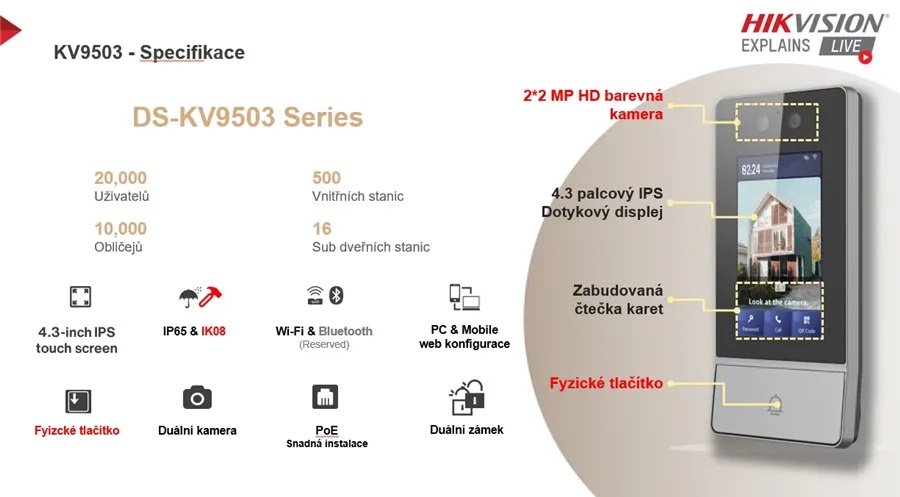 Hikvision DS-KV9503-WBE1