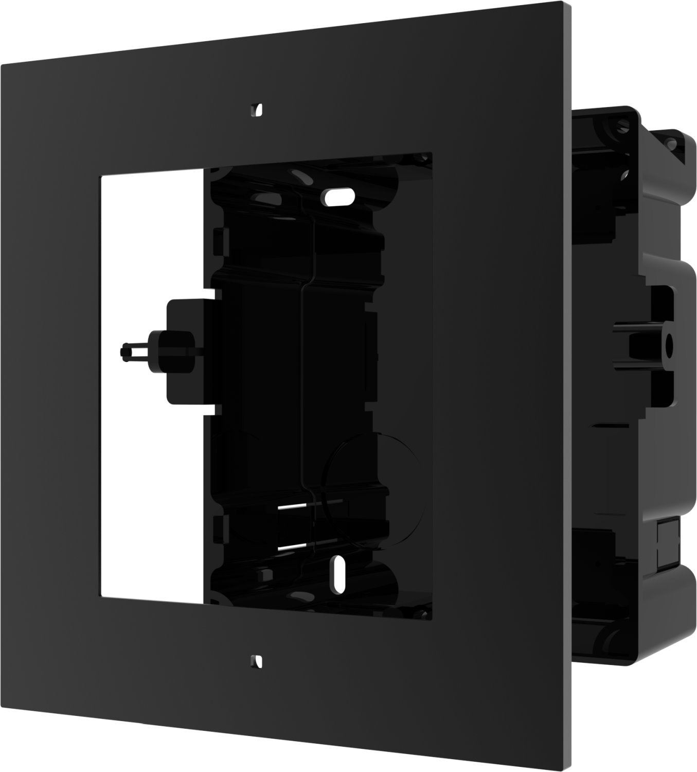 Hikvision DS-KD-ACF1/Black BV, 1x frame for flush mounting of intercom, black