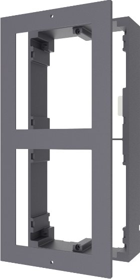 Hikvision DS-KD-ACW2, 2x frame for surface mounting of intercom, graphite