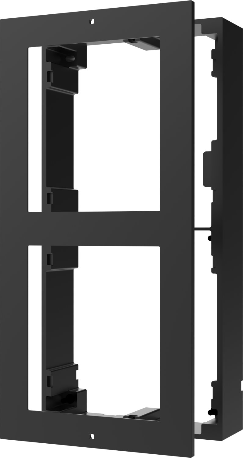Hikvision DS-KD-ACW2/Black, 2x frame for surface mounting of intercom, black