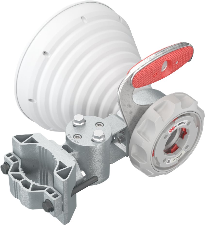 RF elements Symmetrical Horn Sector antenna with TwistPort, 5GHz, 18dBi, 30°, Gen3