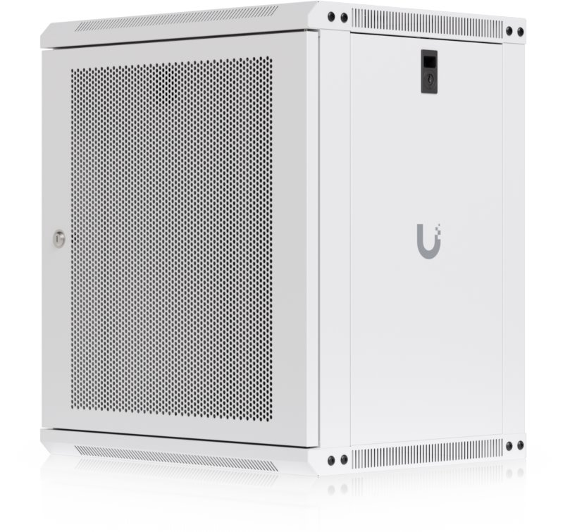 Ubiquiti UACC-Rack-12U-Wall-450-P, Wall-mounted data rack cabinet 19" 12U/450mm, perforated door