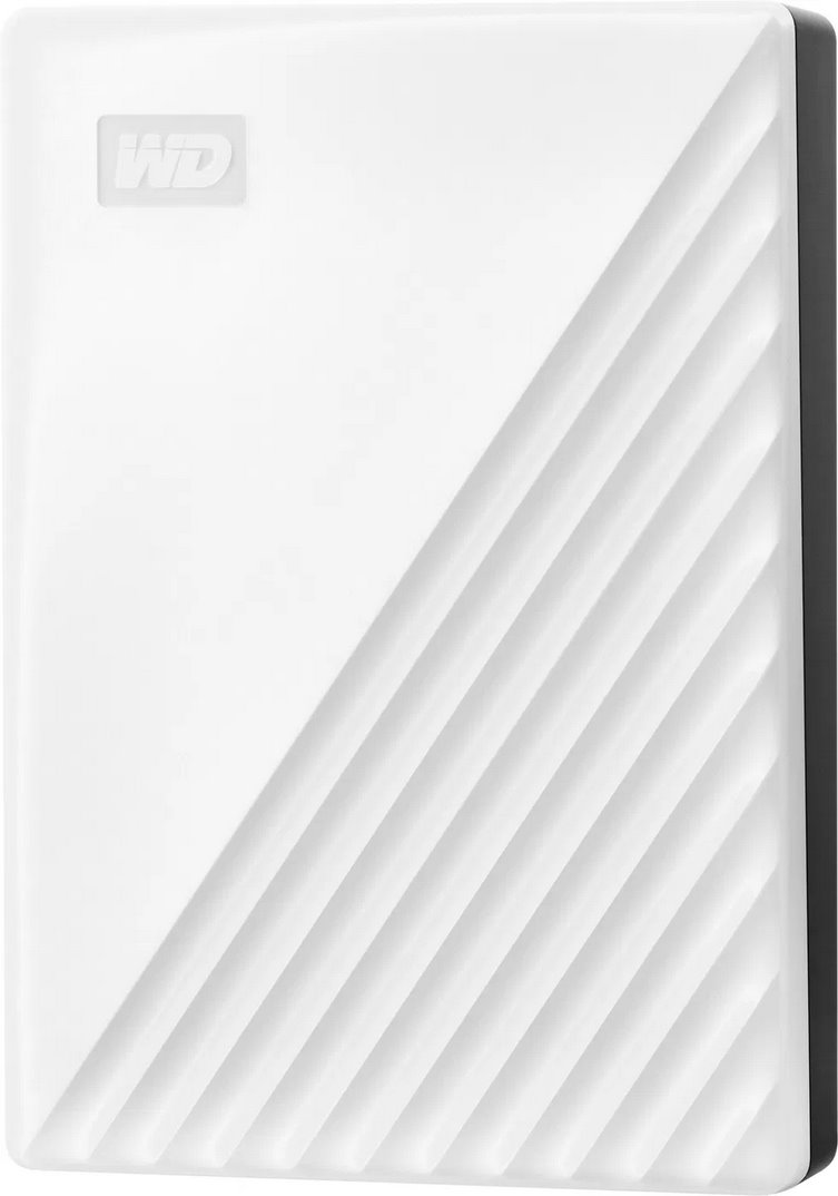 WD My Passport external HDD, 6TB, USB 3.2 Gen 1, white
