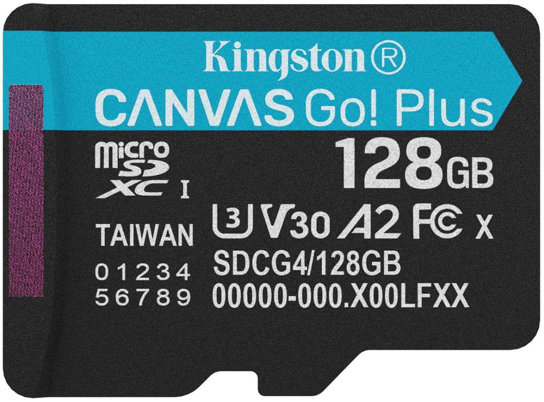 Kingston Micro SDXC Canvas Go Plus 128GB