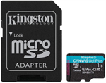 Kingston Micro SDXC Canvas Go Plus 1TB + adaptér
