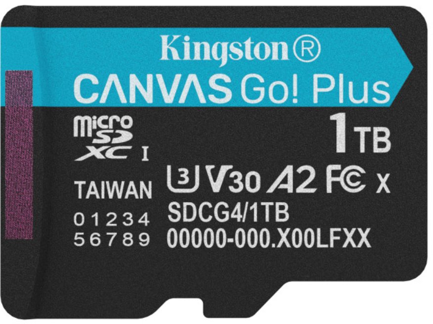 Kingston Micro SDXC Canvas Go Plus 1TB