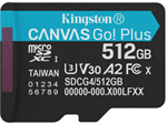 Kingston Micro SDXC Canvas Go Plus 512GB
