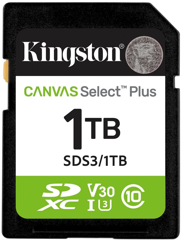 Kingston Micro SDXC Canvas Select Plus 1TB