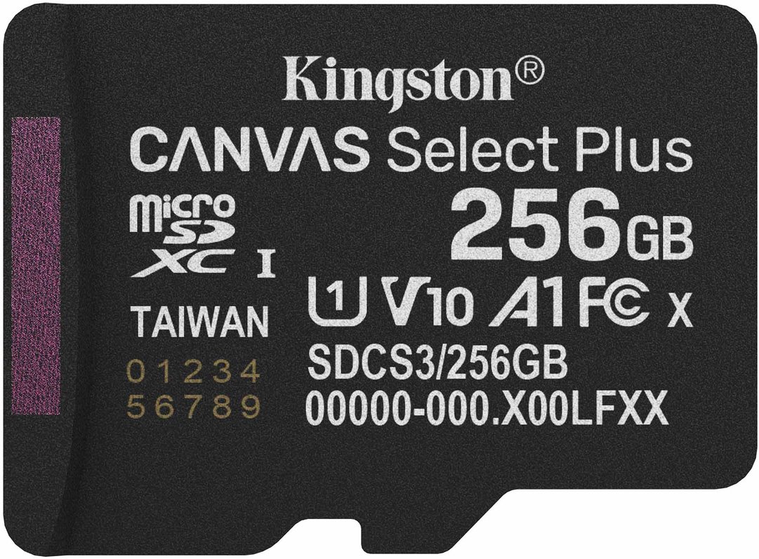 Kingston Micro SDXC Canvas Select Plus Gen3 256GB