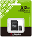 Kingston Micro SDXC Canvas Select Plus Gen3 512GB + SD adaptér