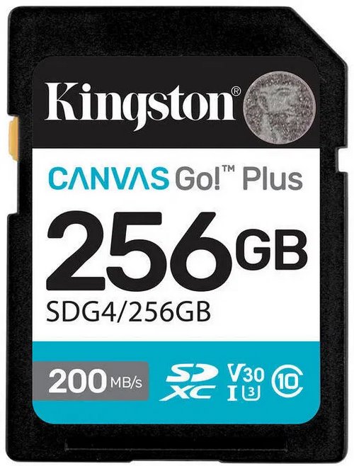 Kingston SDXC Canvas Go Plus 256GB