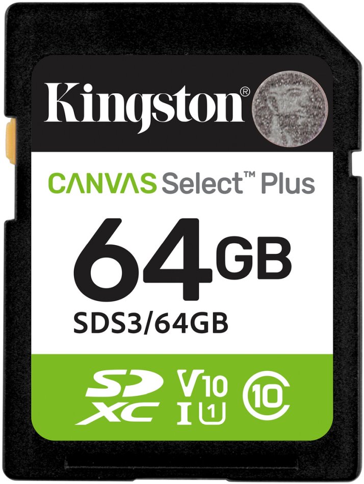 Kingston SDXC Canvas Select Plus 64GB