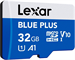 Lexar Micro SDHC 32GB BLUE PLUS