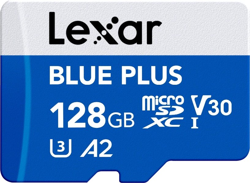 Lexar Micro SDXC 128GB BLUE PLUS