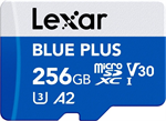 Lexar Micro SDXC 256GB BLUE PLUS
