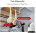 MERCUSYS MC200 Pan/Tilt Home Security Wi-Fi Camera