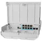 MikroTik CSS610-1Gi-7R-2S+OUT, netPower Lite 7R reverzní switch
