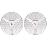MikroTik RBLHGG-60adkit, Wireless Wire Dish, 60GHz, L3, kompletní spoj