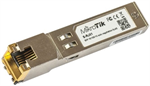 MikroTik SFP 10/100/1000M metalický modul S-RJ01, RJ-45, 100m, 1.25Gbps
