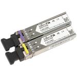 MikroTik SFP optický modul S-45/54LC80D, SM, 80km, 1.25G (pár)