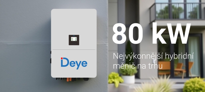 Nový 80kW hybridní obr od Deye skladem