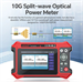 NOYAFA NF-9816 OTDR Tester optických vláken 1310/1550nm, VFL, OPM a RJ45