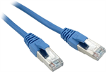 OEM FTP patch kabel, Cat5e, CCA, 0.3m, modrý