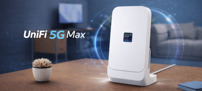 Profesionální 5G modem pro každou UniFi síť