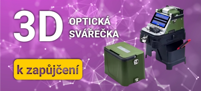 Profesionální optická 3D svářečka k zapůjčení