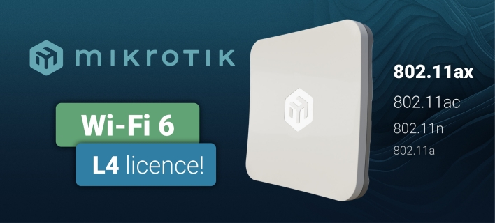 První Wi-Fi 6 CPE od MikroTiku je tu!