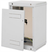 Rack Triton 10"(10U)/19"(5U) hybridní nástěnný rozvaděč, 260mm, skleněné dveře, šedý