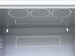 Rack Triton 19" jednodílný 9U/400mm prosklené dveře, odnímatelné bočnice,šedý