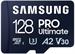 Samsung MicroSDXC 128GB PRO Ultimate + SD adaptér