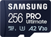Samsung MicroSDXC 256GB PRO Ultimate + SD adaptér