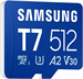 Samsung T7 Micro SDXC 512GB