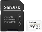 SanDisk High Endurance Micro SDXC 256GB + SD adaptér