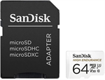 SanDisk High Endurance Micro SDXC 64GB + SD adaptér