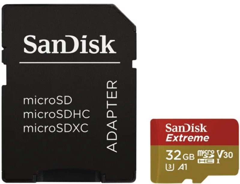 SanDisk Micro SDHC Extreme 32GB (GN6MA) + SD adaptér