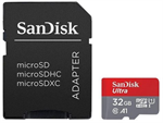 SanDisk Micro SDHC Ultra 32GB + SD adaptér