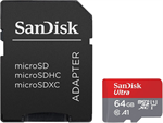 SanDisk Micro SDXC Ultra 64GB + SD adaptér